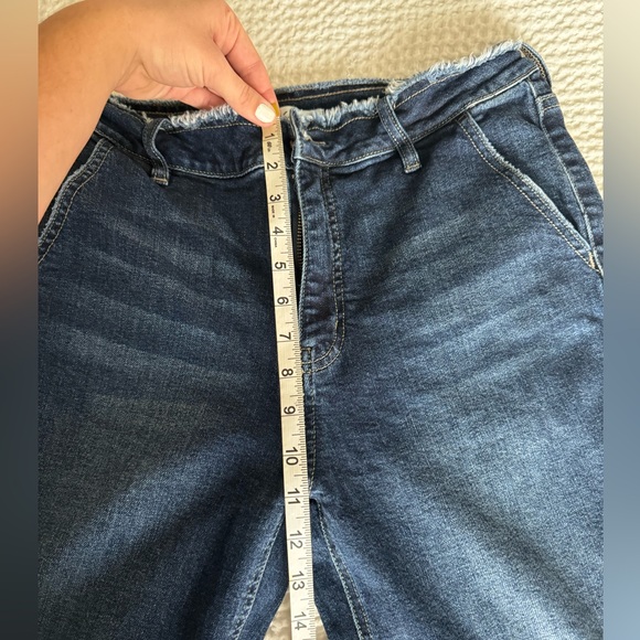 KanCan Trousers with Distressed Waist - Picture 7 of 9